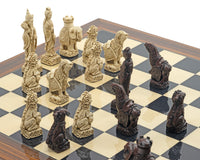 Berkeley Chess Mandarin Russet Chessmen