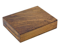 Sheesham and Boxwood Draughts Box