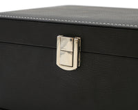 Black Leatherette Chess Piece Case
