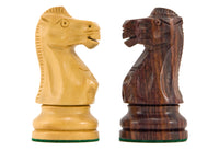 Supreme Series Rosewood Staunton Chess Pieces - 8.9cm