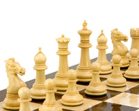 Madrid Series Rosewood Luxury Chess Pieces - 10cm