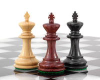 Corinthian Tres Corone Luxury Chess Pieces - 6.4cm