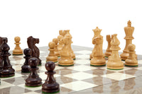 Atlantic Rosewood & Ash Burl Chess Set