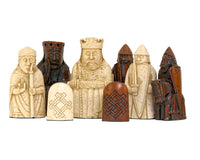 The Isle Of Lewis Black Gloss Chess Set