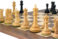 Parthenon Grand Ebony and Walnut Chess Set