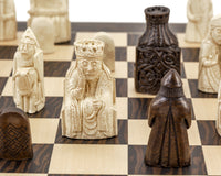The Isle Of Lewis Tiger Ebony Chess Set