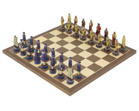 The Pirates Vs Navy Hand-Painted Themed Chess Set by Italfama
