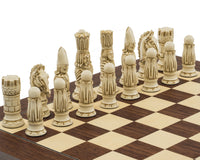 The Berkeley Chess Victorian Cardinal Palisander Chess Set