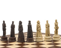 The Berkeley Chess Elizabethan Russet and Palisander Grand Chess Set