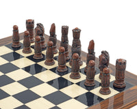 The Berkeley Chess Victorian Metal & Palisander Chess Set