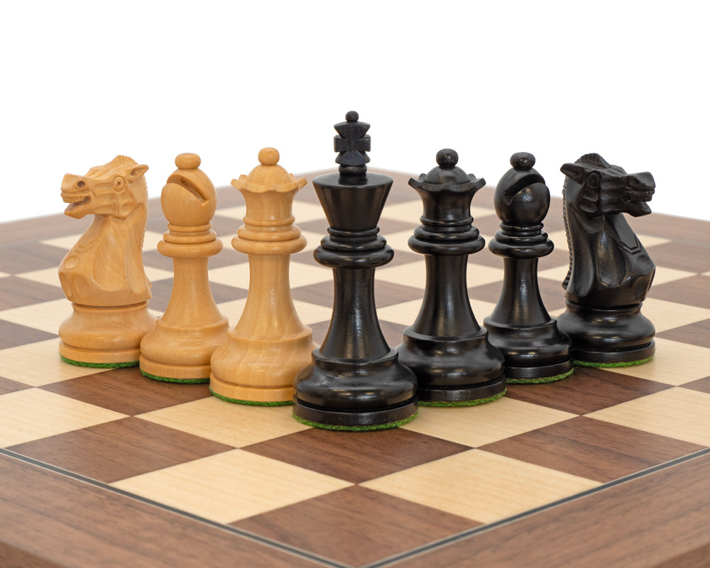 The Executive Walnut Deluxe Chess Set