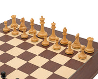 The Harrwitz Black and Mongoy Chess Set with Case
