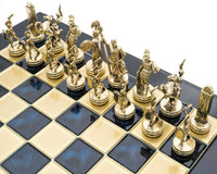 The Manopoulos Greek Mythology Chess Set with Wooden Case - Medium